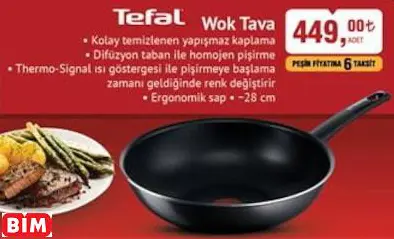 TEFAL WOK TAVA TEFAL WOK TAVA